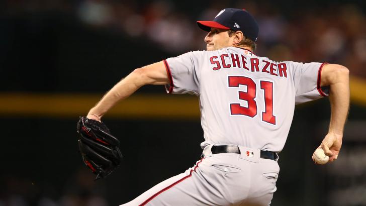 Washington Nationals pitcher Max Scherzer 